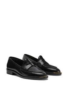 Giuseppe Zanotti Farridha leren loafers - Zwart