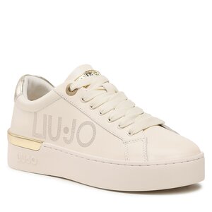 Liu Jo  - Maat 37 Silvia 65 Lage Dames Sneakers Leer - Butter / Light Gold