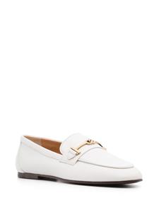 Tod's Loafers met logoplakkaat - Wit