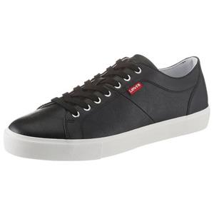 Levi's Sneakers WOODWARD met sierstiksels, vrijetijdsschoen, lage schoen, veterschoen