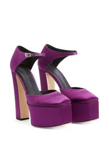 Giuseppe Zanotti Bebe satijnen pumps - Paars