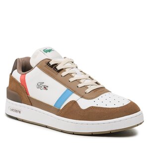 Lacoste Sneakers  - T-Clip 123 8 Sma 745SMA0086B18 Brw/Wht