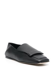 Sergio Rossi SR1 nappa-leather loafers - Zwart