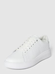 Calvin Klein Keilsneaker "RAISED CUPSOLE LACE UP-MONO MIX", mit CK-Musterung