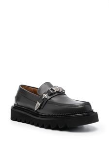 Toga Virilis Leren loafers - Grijs