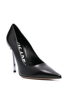 Casadei sculpted-heel 110mm leather pumps - Zwart