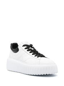 Hogan Sneakers met geborduurd logo - Wit