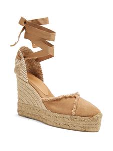 Castañer Clarina 110mm platform wedge espadrilles - Beige