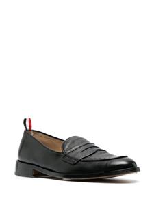 Thom Browne Varsity penny loafers - Zwart