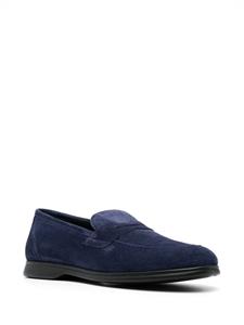 Kiton Loafers met ronde neus - Blauw