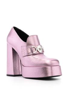 Versace Medusa '95 125mm platform pumps - Roze