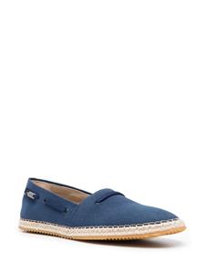 Roberto Cavalli almond-toe flat espadrilles - Blauw