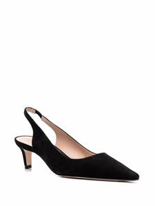 Stuart Weitzman Stuart slingback pumps met puntige neus - Zwart