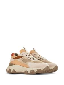 Hogan Hyperactive sneakers met vlakken - Beige