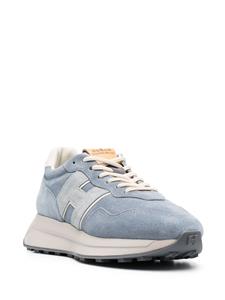 Hogan H641 chunky suede sneakers - Blauw