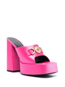 Versace Medusa plaque-detail mules - Roze