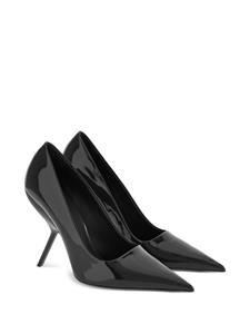 Ferragamo Eva pumps met puntige neus - Zwart