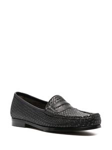 TOM FORD Leren loafers - Zwart
