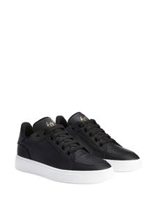 Giuseppe Zanotti Sneakers met geperforeerd detail - Zwart