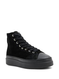 ISABEL MARANT logo-print hi-top sneakers - Zwart