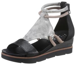 MJUS Sandalette TAPASITA, mit Metallic-Effekten