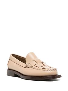 Hereu Nombela leather loafers - Bruin