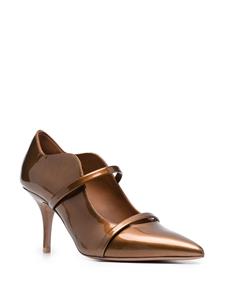 Malone Souliers Maureen 70mm leather pumps - Bruin