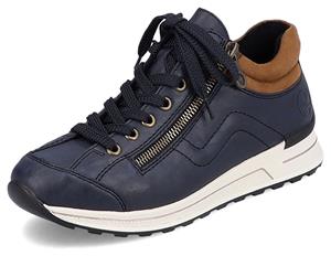Rieker Sneakers met zachte schacht, vrijetijdsschoen, halfhoge schoen, veterschoen