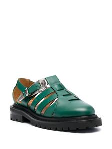 Toga Virilis Leren sandalen - Groen