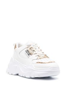 Versace Sneakers met logopatch - Wit