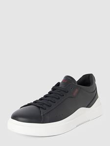 HUGO Sneakers van leer met labeldetails, model 'Blake'