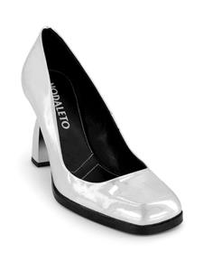 Nodaleto Angel N 90mm leather pumps - Zilver