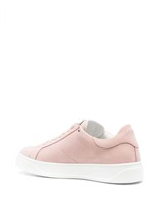 Lanvin DDBO suede lace-up sneakers - Roze