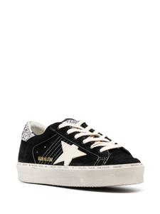 Golden Goose Hi Star glitter suede sneakers - Zwart