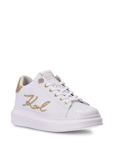 Karl Lagerfeld Kapri Karl Ikonic low-top sneakers - Wit