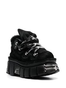 VETEMENTS Leren sneakers - Zwart