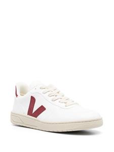 VEJA V10 lace-up leather sneakers - Wit