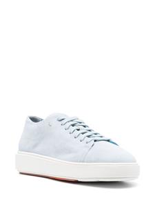 Santoni Leren laarzen - Blauw