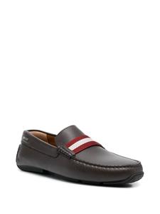 Bally Loafers met logodetail - Bruin