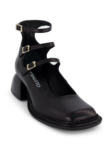 Nodaleto Bulla London leather pumps - Zwart