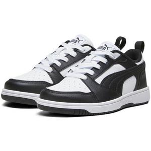 PUMA Rebound V6 Lo sneakers, Zwart/Wit, Maat 28