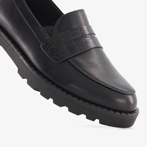 Tamaris dames loafers zwart