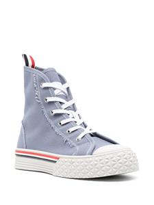 Thom Browne RWB-stripe high-top sneakers - Blauw