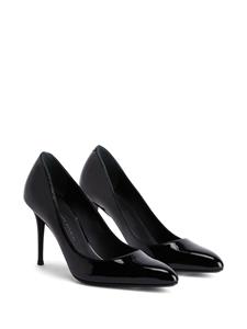 Giuseppe Zanotti Pumps met lakleren hak - Zwart