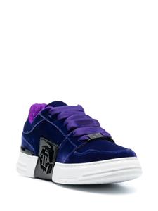 Philipp Plein Fluwelen sneakers - Paars