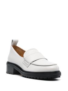 Aeyde Ruth loafers met ronde neus - Grijs