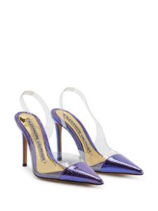 Alexandre Vauthier Pumps met metallic afwerking - Blauw