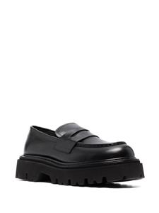 Closed Leren loafers - Zwart