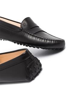 Tod's Gommino mocassins met ronde neus - Zwart