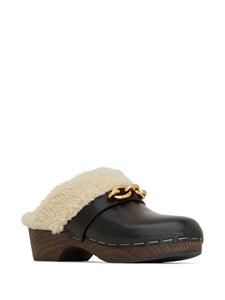 Saint Laurent Toff muiltjes - Zwart